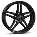 Produktbild: 1x BORBET DESIGN XRT schwarz glänzend 8.0Jx18 5x120 ET30