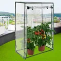 Produktbild: Tomaten Gewächshaus 100/50/150cm Tomatenhaus Treibhaus Foliengewächshaus