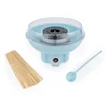 Produktbild: Petra Zuckerwattemaschine für Zuhause - Elektrische Retro-Zuckerwatte-Party-Gadget fur Kindergeburtstag, Enthält 50 x Zuckerwatte Stäbchen & Messlöffel, 400W, BPA-frei, tragbar, Blau