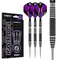 Produktbild: WINMAU Darts Kairos 26g 90% Professionelles Wolfram Dartpfeile-Set mit Stahlspitze mit Dart Flüge und Dartschäfte