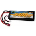 Produktbild: Carson 608234 7,4V 5400mAh 60C 2S LiPo Akku T-Plug Deans HC 500608234