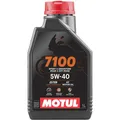 Produktbild: Für MOTUL 7100 5W40 1L 104086 4T engine oil 5W40  7100 1l 4T ester, API SN JASO