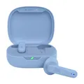 Produktbild: JBL Wave Flex – Kabellose In-Ear Ohrhörer mit IP54- und IPX2-Wasserdichtigkeit – TalkThru- und AmbientAware-Technologie – 32 Stunden Akkulaufzeit – In Blau
