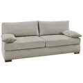 Produktbild: luma-home Dauer-Schlafsofa, Beige, Holz, 2-Sitzer, Füllung: Polyurethan (Pur), einzeln stellbar,Rechteckig, 201x88x110 cm, Wohnzimmer, Sofas & Couches, Schlafsofas