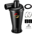 Produktbild: Hocheffiziente Zyklon Staubsauger Filter Pulver Staubsammler Filter Trenner Industrie mit Flansch Sockel…