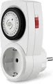 Produktbild: REV Zeit Schaltuhr mechanisch weiß Steckdose An Aus Schalter Tages 3680 Watt neu