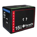 Produktbild: ForzaFit 3 in 1 Plyo Box Soft - 31 x 40 x 50 cm - Jumpbox für Krafttraining
