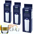 Produktbild: 3x DeLonghi Wasserfilter DLSC002 Intensa + DeLonghi Glas Tassenset 4er