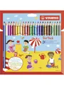 Produktbild: STABILO Trio Thick - Thick Triangular Colored Pencil - Set 24 pcs.