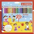 Produktbild: STABILO Dreikant-Buntstifte Trio dick, 24er Karton-Etui