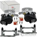 Produktbild: 2x BREMSSATTEL+HALTER HINTEN LINKS+RECHTS für AUDI A6 C6 4F Limo+Avant+Allroad