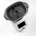 Produktbild: mixcover Garraumteiler (halb) für Monsieur Cuisine Dampfgarer - zum Aufteilen des Garraums kompatibel mit Monsieur Cuisine Connect Zubehör Edition Plus MCC MCEP Monsieur Cuisine Smart MCS