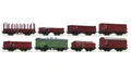 Produktbild: ROCO 44001 Set 8 Güterwagen CSD Ep III Auf Wunsch Märklin Achsen gratis 1:87