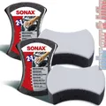 Produktbild: 2x Sonax 04280000 Multischwamm 2in1 saugstark Autoschwamm Insektenschwamm