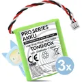 Produktbild: 3x Akku für Toniebox,50AA5S Ersatzakku Batterie für original Tonie Box 2000 mAh