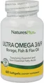 Produktbild: Natures Plus Ultra Omega 3/6/9 – 60 Softgels (26,50 EUR/100 g)