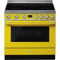 Produktbild: SMEG CPF9IPYW - Kochzentrum mit 5 Jahre Garantie, Designlinie Portofino, Gelb, Induktionskochfeld, BxTxH: ca. 90x60x90 cm