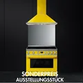 Produktbild: SMEG Portofino incl. Dunstabzug u. Rückwand Standherd 90cm x 60cm Induktion
