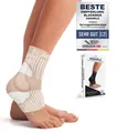 Produktbild: BLACKROX Sprunggelenkbandage [Vergleichssieger 2025] Gr. S-L, Für Damen & Herren, ANANKLE