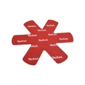 Produktbild: Pfannenschoner 4Stk Tefal K2203004 Ingenio Pfannenschutz Filz rot 380x360x10mm