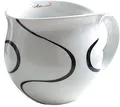 Produktbild: Jumbotasse Colani Kaffeetasse XXL große Tasse Jumbobecher Porzellan Colani Loop (Schwarz)