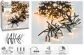 Produktbild: LED Cluster Lichterkette 1512 LEDs Warmweiß 11m 8 Funktionen innen / außen