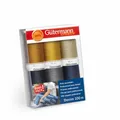 Produktbild: Gutermann Denim 100m No.50 Polyester Faden Für Hand Und Maschine - 6 Farb-Set