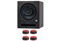 Produktbild: Presonus Presonus Studio-Monitor Eris Pro 8 mit Boxenfüße Rot Lautsprecher (Kabelgebunden, 140 W, Studio-Monitor)