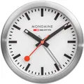 Produktbild: MONDAINE - kleine Tischuhr mit Weckfunktion, A997.MCAL.16SBB, Tischuhr + Wecker