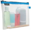 Produktbild: LEITZ Kosmetiktasche WOW Traveller, transparent/blau
