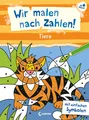 Produktbild: Malen nach Zahlen Set Tiere für Kinder ab 4 Jahren, Bastelset, DIY Malen