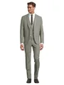 Produktbild: Steffen Klein Herren Anzug - Dreiteiler - Slim Fit - Größe 106 - Business Anzug mit Weste - Elastischer Komfort - Khaki