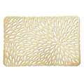 Produktbild: Zeller Platzset Kunststoff gold 43,5 x 28,5 cm (1 Stück)