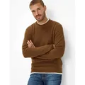 Produktbild: Brax Herren Strickpullover Style ROY toffee, dunkelbraun, Gr. XXL