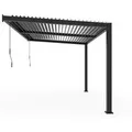 Produktbild: Sojag Terrassenüberdachung Hana 1013 Schwarz 305,3 cm x 399,4 cm x 270,1 cm