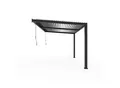 Produktbild: Sojag Terrassenüberdachung Hana 1013 Schwarz 305,3x399,4x270,1cm