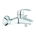 Produktbild: Grohe Eurosmart Einhand-Wannenbatterie, Wandmontage, Chrom 33300002