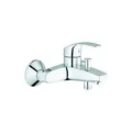 Produktbild: Grohe Eurosmart Wannenarmatur 33300002 chrom, Wandmontage, mit