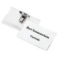 Produktbild: DURABLE Namensschilder mit Kombiklemme 9,0 x 5,4 cm, 5 St.