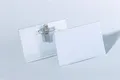 Produktbild: Namensschild mit Kombiklemme, 90x54mm, Kunststoff 5 Stück
