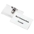 Produktbild: DURABLE Namensschilder mit Kombiklemme 9,0 x 5,4 cm, 5 St.
