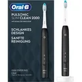 Produktbild: Oral-B Elektrische-Zahnbürste Pulsonic Slim Clean, 2000, schwarz, 2 Putzmodi, mit 1 Aufsteckbürste