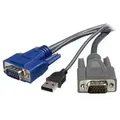 Produktbild: STARTECH 1.8m USB VGA 2-in-1 KVM Cable Peripheriegeräte & Zubehör KVM KVM