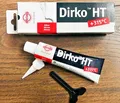 Produktbild: Dichtmasse Dirko HT ROT 70ml Silikondichtung 315°C Ölwanne Getriebe Motor