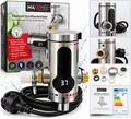 Produktbild: MAXXMEE Durchlauferhitzer Edelstahl 3600W Warmwasser Garten Camping 04900