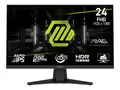 Produktbild: MSI MAG 244F, Gaming-Monitor 60.5 cm (23.8 Zoll), schwarz, FullHD, Rapid-IPS, HD