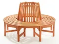 Produktbild: metra Baumbank, Rundbank, Gartenbänke Verschiedene Größe aus Holz (L 360° 160 cm (Komplett-360 Grad))