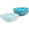 Produktbild: CreaTable 23432 Nature Collection Poke Bowl, Bowl-Set, Ø 22,5 cm, aqua, 4-teilig (1 Set)