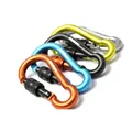 Produktbild: Munkees Pear-Shape Carabiner w. Screw Lock (Größe 7x70mm, orange)