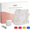 Produktbild: Cool-i® LED-Gesichtsmaske mit 4 Lichtfarben – Kabellos & Tragbar – Für ergänzende Hautpflege mit Rot-, Blau-, Infrarot- & Gelblicht